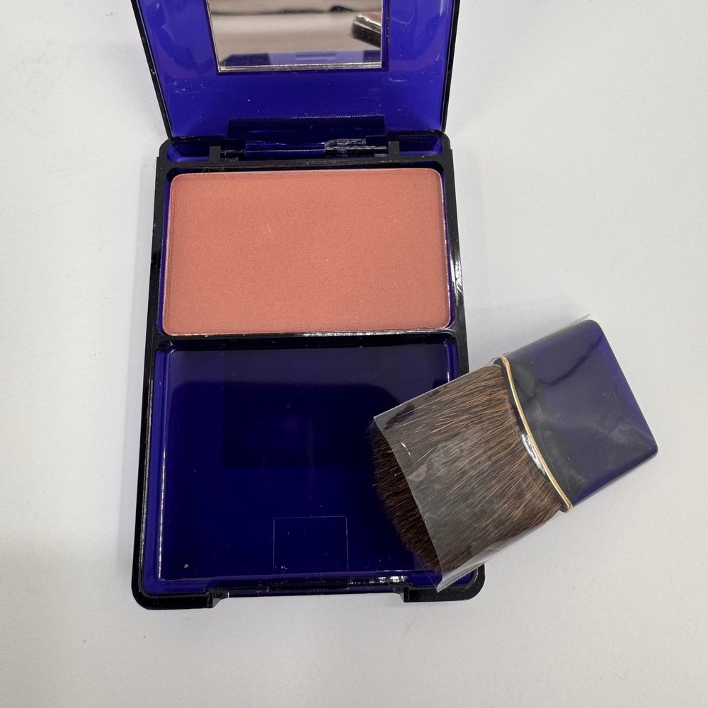 Estee Lauder Blush All Day Natural Cheek Color 16 Desert Powder Compact w/ Brush